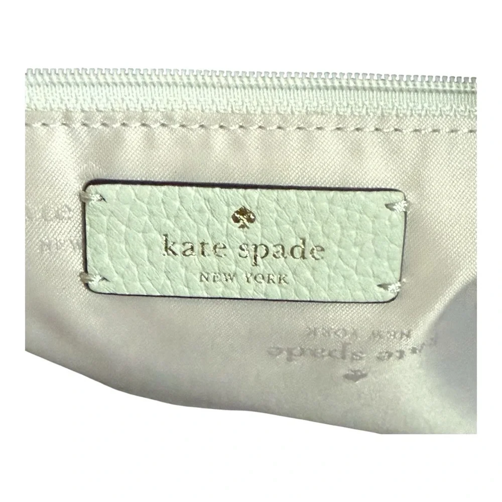 NWT Kate Spade NY Pebbled Leather Ivory Monica Tote! COA!